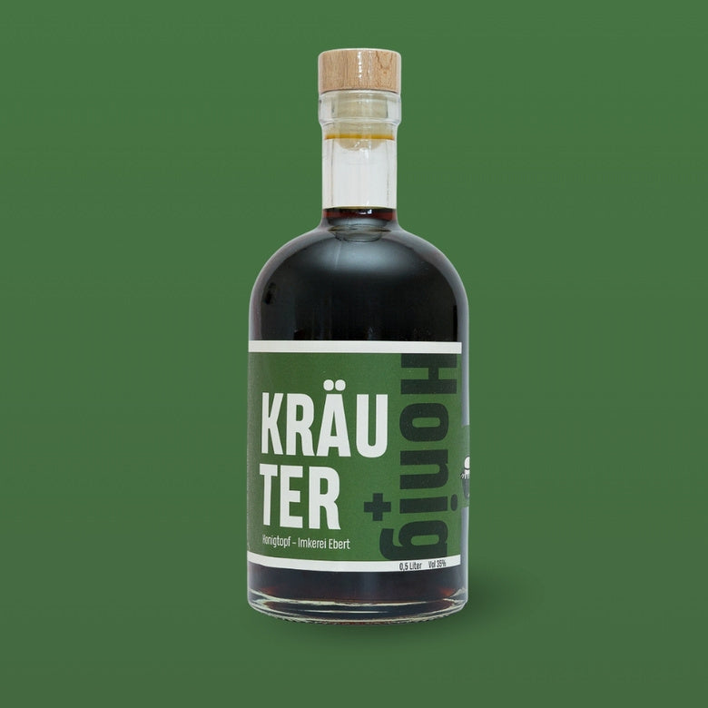 Kräuter mit Honig Likör 0,5l – Detailansicht 2