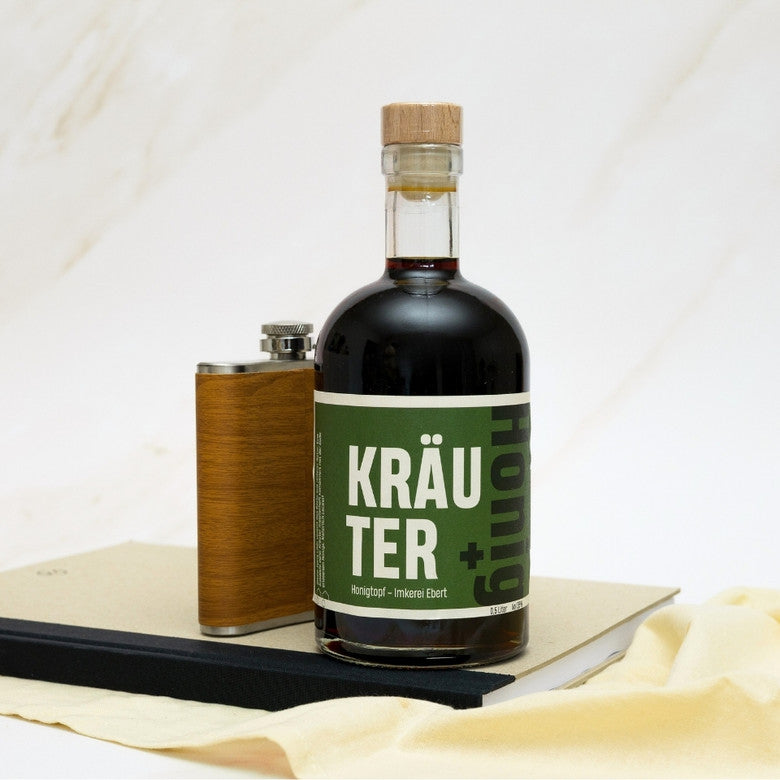 Kräuter mit Honig Likör 0,5l – Produktansicht
