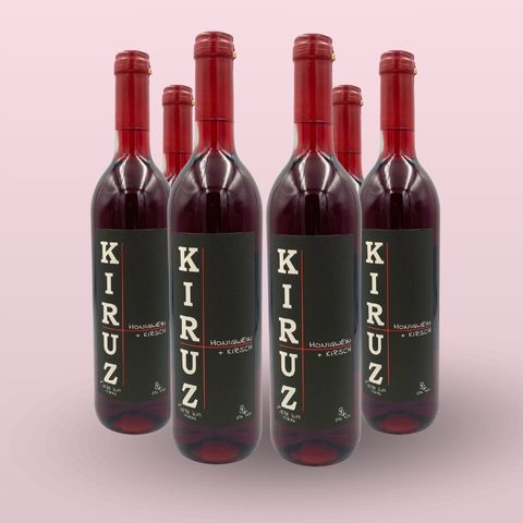 Honig Met 6er Set - KIRUZ Kirsch-Honigwein – Produktansicht