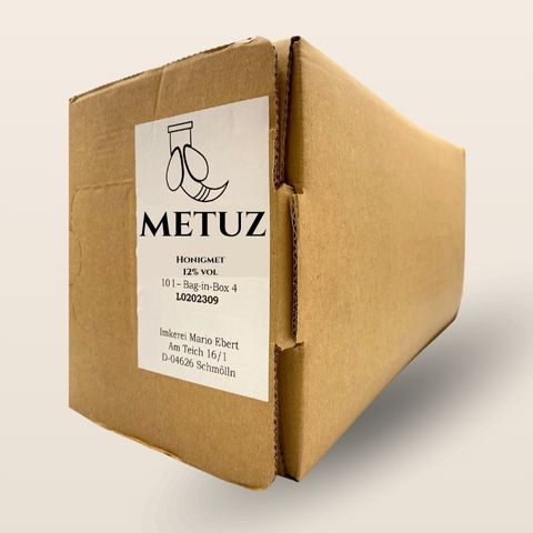 Metuz Met Honig-Wein, 10 Liter Bag-in-Box – Detailansicht 2