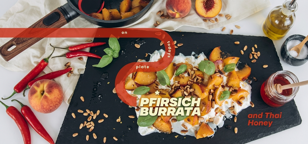 REZEPT: Pfirsich Burrata
