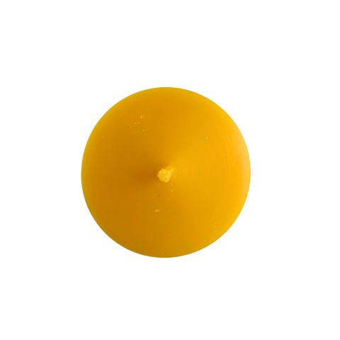 Bienenwachs Kerze Stumpen 100x65mm Brenndauer 30h – Weitere Ansicht