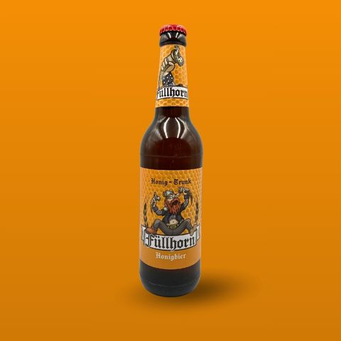 Füllhorn - Honig Bier 0,5l – Produktansicht