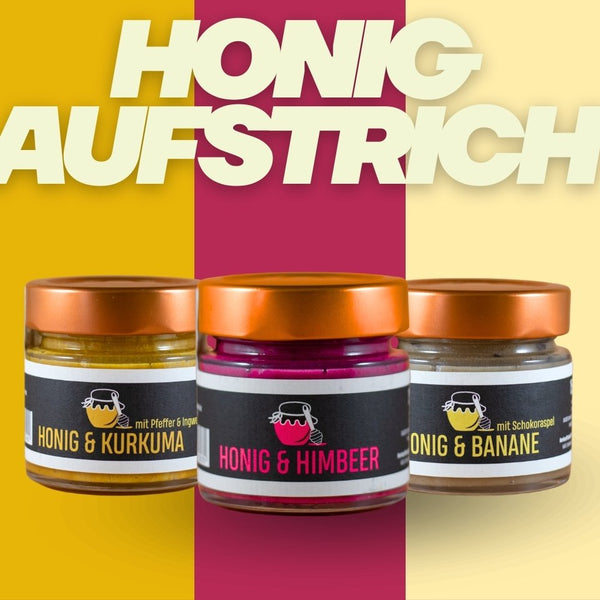 Honig Aufstriche im Set 6x150g