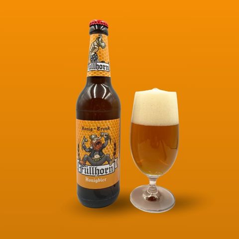 Füllhorn - Honig Bier 0,5l – Detailansicht 2