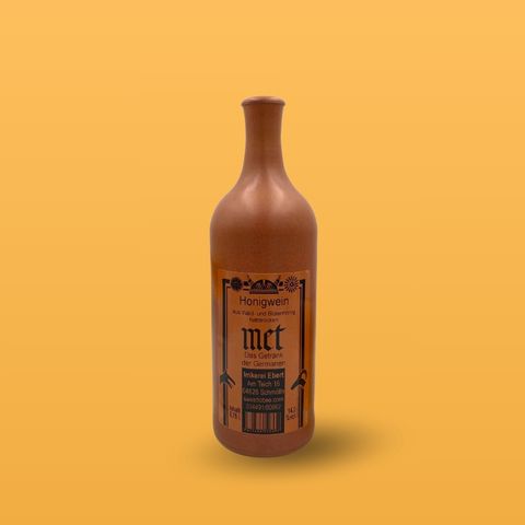 Met Honigwein halbtrocken in der Steinflasche 0,75l – Produktansicht