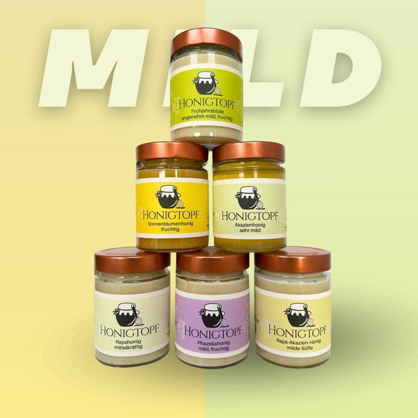 Milde Honige - 6er Set