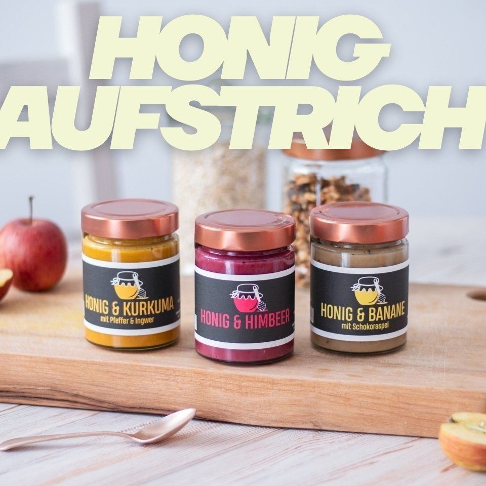Honig Aufstrich im Set 6x 340g – Detailansicht 2