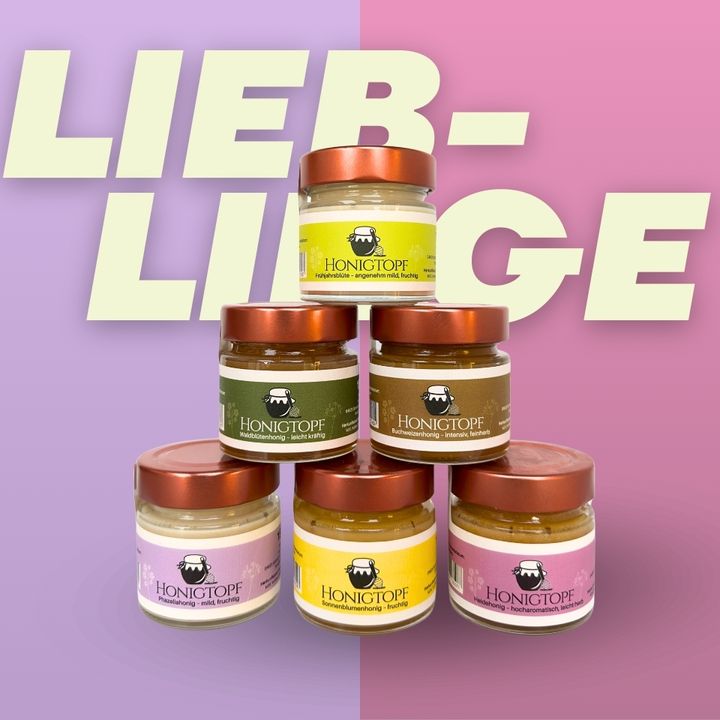 Lieblingshonige vom Imker - 6er Set – Detailansicht 2