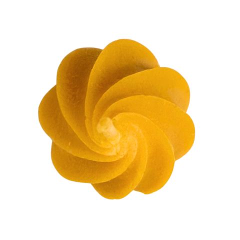 Bienenwachs Kugelkerze "Swirl" 9,5x5cm – Weitere Ansicht